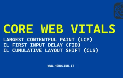 core web vitals cosa sono