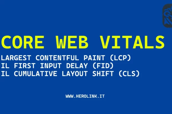 core web vitals cosa sono