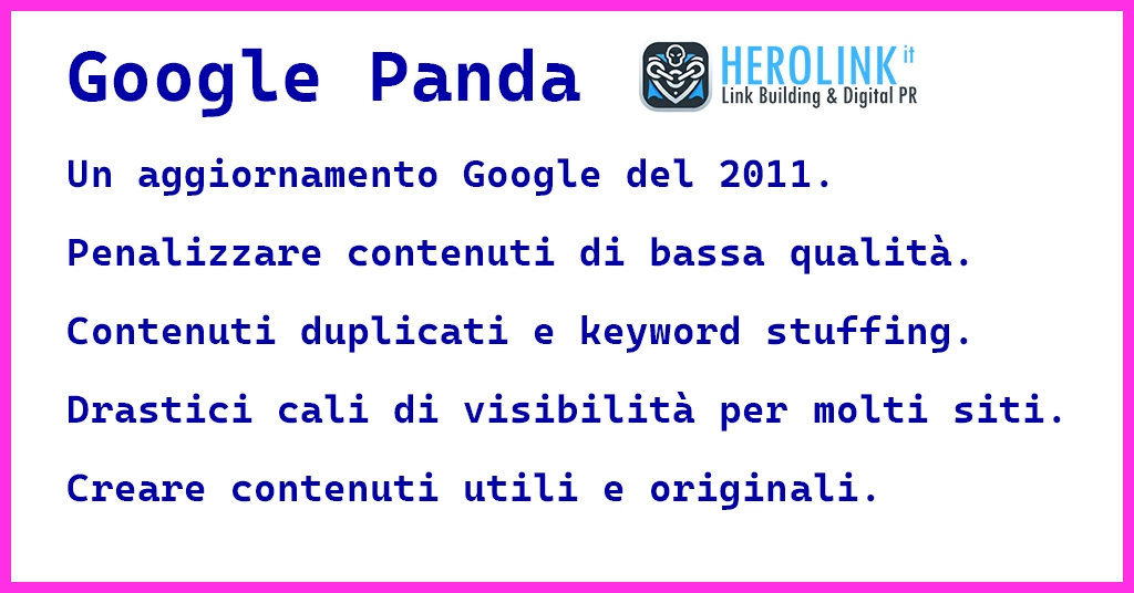 google panda update
