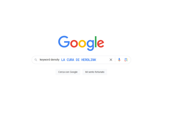 che cos'è la keyword density