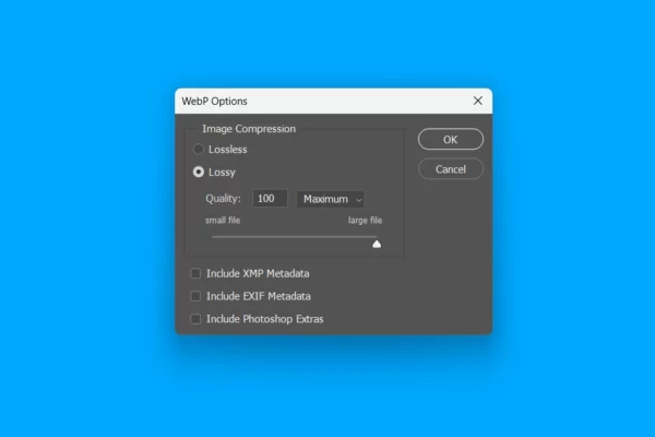 il salvataggio su photoshop che permette di ottimizzare le immagini per il web