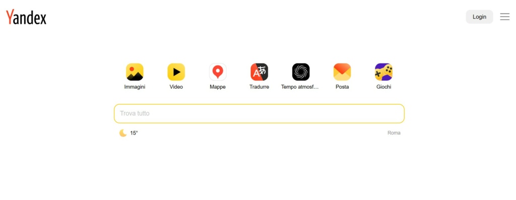 yandex homepage